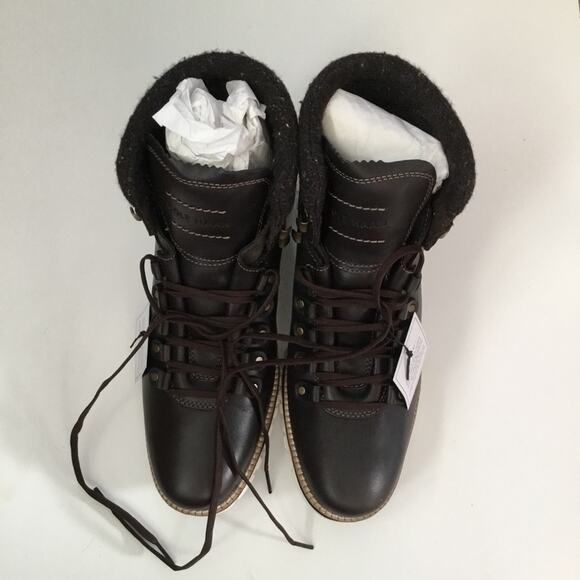 Cole Haan Zerogrand Waterproof Brown Hiker Boots - Picture 2 of 10